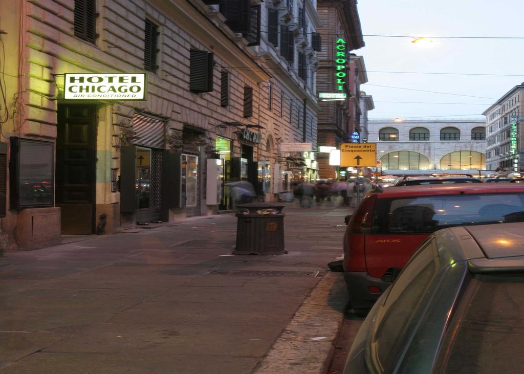 Hotel Chicago Roma Exterior foto